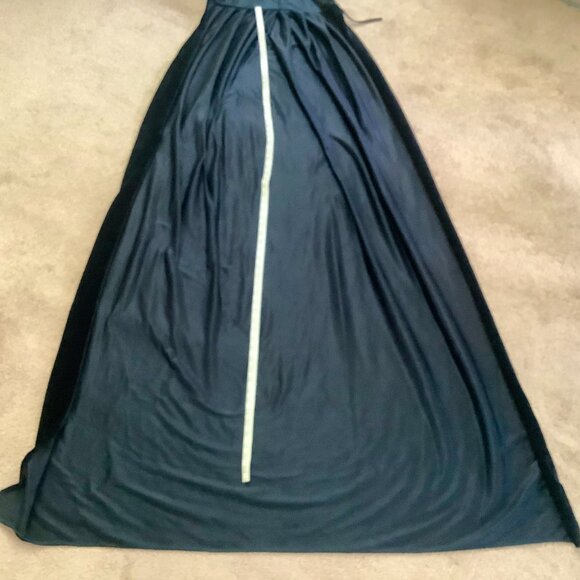 Halloween  Witch Dracula Cape with hood Black Cape - Picture 8 of 9